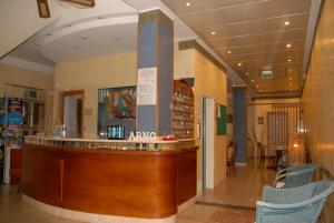 Vstupní hala nebo recepce v ubytování Hotel Arno + 37 fotografií