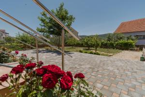Zahrada ubytování Guesthouse Miranda NP Krka