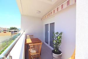 Balkón nebo terasa v ubytování Sun Apartments