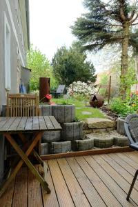 Zahrada ubytování Ferienwohnung Toscana am Berzdorfer See