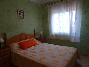 Postel nebo postele na pokoji v ubytování Morena