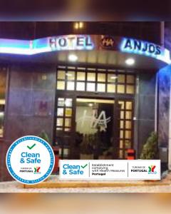Certifikát, hodnocení, plakát nebo jiný dokument vystavený v ubytování Hotel Anjos