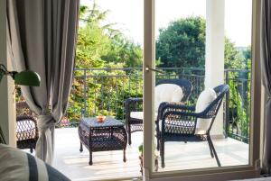 Balkón nebo terasa v ubytování Villa Mediterranea - Apartments