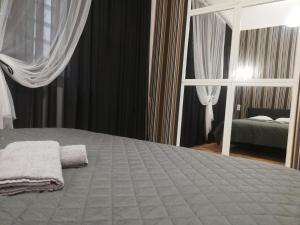 Posteľ alebo postele v izbe v ubytovaní Lorf Hostel&Coffee