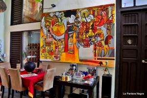 Restaurace v ubytování La Pantera Negra