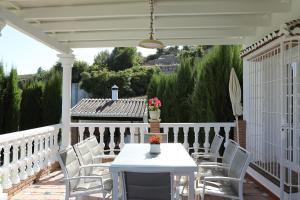 Balkón nebo terasa v ubytování Villa las Tinajas Luxury