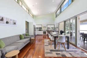 Χώρος καθιστικού στο Samarinda Green