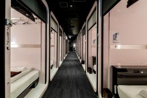 Posezení v ubytování First Cabin Akasaka