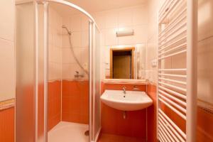 Kúpeľňa v ubytovaní HOTEL SVRATKA