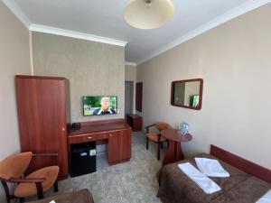 TV a/nebo společenská místnost v ubytování Hotel Morze