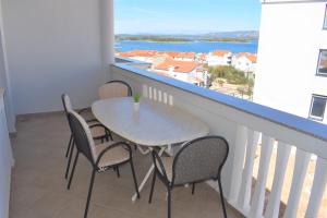 Balkón nebo terasa v ubytování Apartments Janja