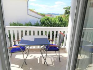 Balkón nebo terasa v ubytování Apartments Janja