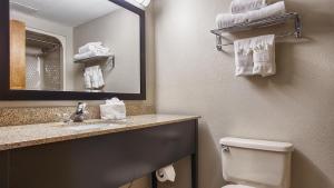 Koupelna v ubytování Best Western Executive Inn & Suites