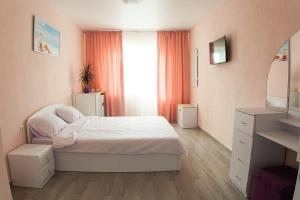 Postel nebo postele na pokoji v ubytování Flamingo Family Club