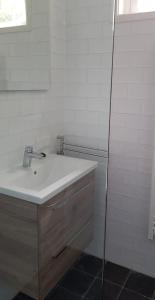 Et badeværelse på Barbera Apartments Haarlem