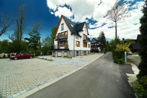 Budynek, w którym mieści się aparthotel
