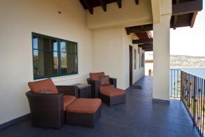 Balkón nebo terasa v ubytování Columbia Cliff Villas