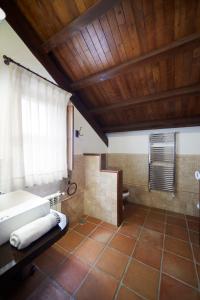 A bathroom at La Quintana de Somao, Casa Quintana