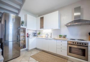 A kitchen or kitchenette at Acroyali Beach House