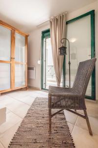 A seating area at Acroyali Beach House