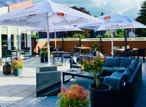 Posezení v ubytování Hotel Stadt Aurich