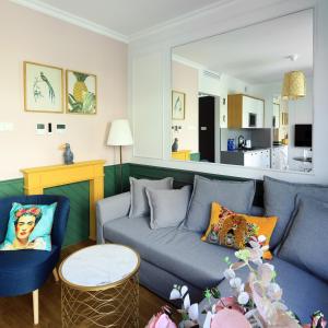 Posezení v ubytování Wave3 - Monte Cassino by OneApartments