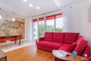 Część wypoczynkowa w obiekcie Wyspa Solna City Center by Jantar Apartamenty Kołobrzeg