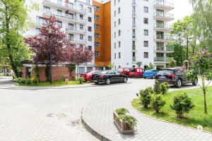 Budynek, w którym mieści się apartament
