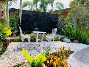 Zahrada ubytování Benwadee Resort Pattaya