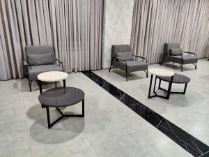 Area soggiorno di Crystal Residence