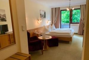 Krevet ili kreveti u jedinici u okviru objekta Hotel zum Lamm