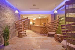 
The lobby or reception area at Oceanis Beach & Spa Resort
