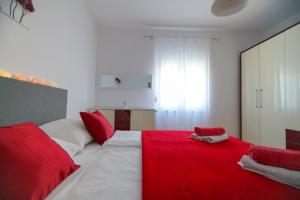 Postel nebo postele na pokoji v ubytování Apartment Jardin with free cowered parking