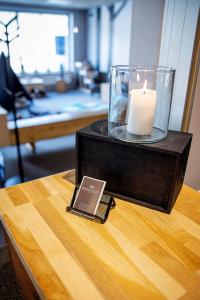 Een bed of bedden in een kamer bij Bergshotellet
