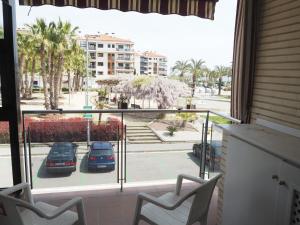 Balkón nebo terasa v ubytování NINFA Apartamento con balcón ideal familias con vistas al mar