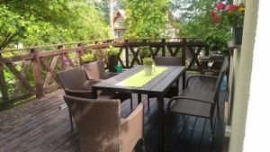 Balkon lub taras w obiekcie Dom Gościnny "Pod Siódemką"