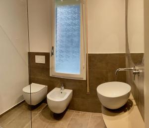 Koupelna v ubytování B&B Moresco