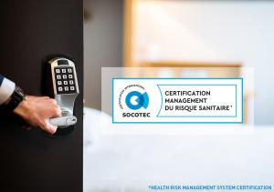 Certifikát, hodnocení, plakát nebo jiný dokument vystavený v ubytování B&B HOTEL Toulon Ollioules