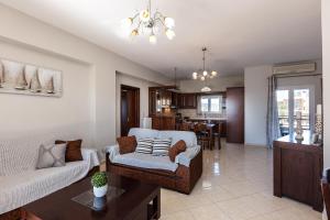 Część wypoczynkowa w obiekcie Helena's Aparthotel , Scaleta