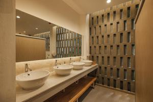 Ein Badezimmer in der Unterkunft Hidden Garden Hostel