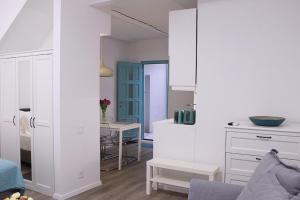 Kuchyň nebo kuchyňský kout v ubytování Love Apartment Rovinj