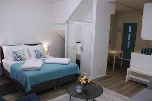 Postel nebo postele na pokoji v ubytování Love Apartment Rovinj