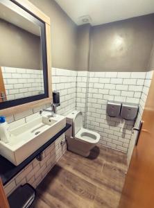 Kúpeľňa v ubytovaní Onefam Sants