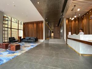 Lobby alebo recepcia v ubytovaní Yunfan Hotel