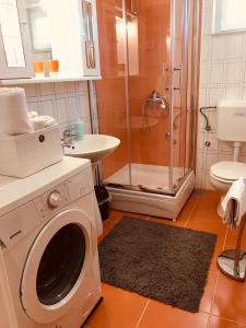 Ванна кімната в Apartments - Rooms VESNA