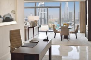Address Dubai Mall的休息区