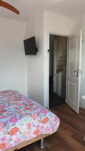 TV a/nebo společenská místnost v ubytování Guesthouse Zandvoort