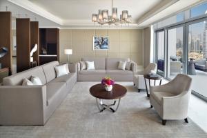 Address Dubai Mall的休息区