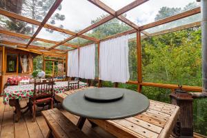 En have udenfor Vale do Lajeado - Mountain chalets