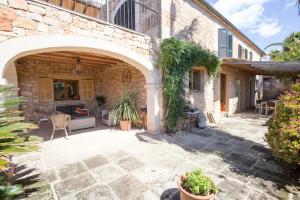 Bygningen som feriehuset ligger i